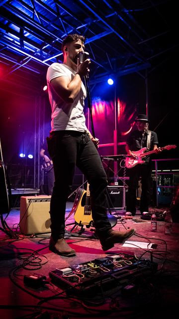 44. Internationales Straßenfest Heidenheim — Roger & The TinWhistles, Foto 8