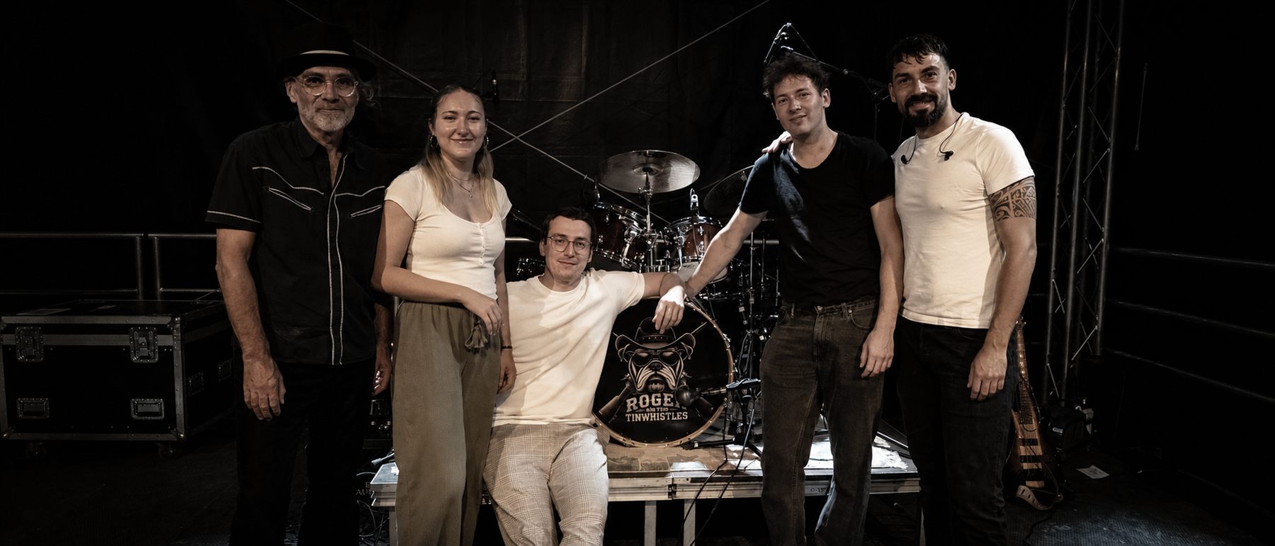 Roger & The TinWhistles Bandfoto